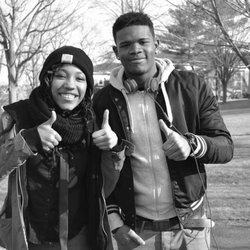 College Confident Prep - She is in California at college and he just graduated Paul Smith's College on a four year full scholarship!