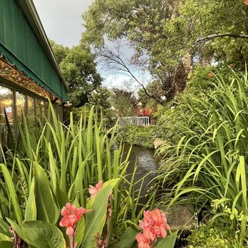 Casa De Benavidez - View of the pond in the patio area. - Mexican Near Me - Albuquerque, New Mexico