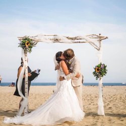 Wildflowers Florist - Wedding arch.