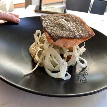 Ok Omens - Pan seared trout - Wine Bars Near Me - Portland, Oregon