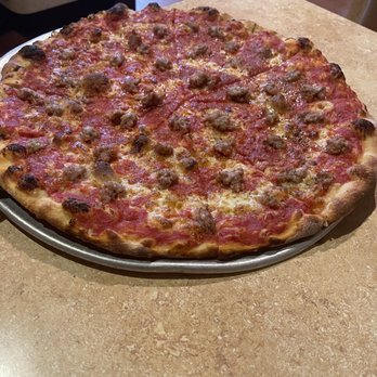 Cesare's Ristorante - Sausage tomato pie - Pizza Near Me - Bristol, Pennsylvania Cesare's Ristorante - Sausage tomato pie - Pizza Near Me - Bristol, Pennsylvania