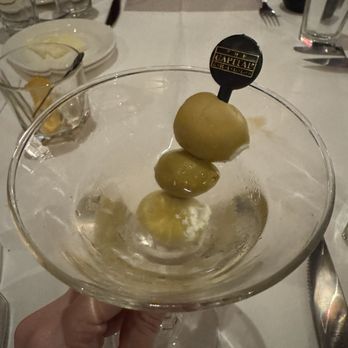 The Capital Grille - Extra dirty martini - Wine Bars Near Me - Lone Tree, Colorado