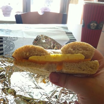 My Favorite Muffin - The mediocre Morning Classic on a wheat bagel from My Favorite Muffin. - Breakfast & Brunch Near Me - Denver, Colorado