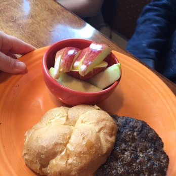 Thunderbird Cafe - Hamburger and apple alices - Breakfast & Brunch Near Me - McGaheysville, Virginia