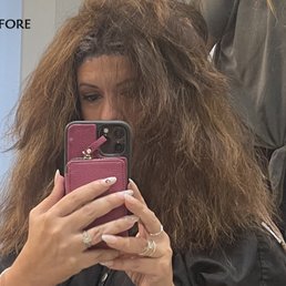 BEFORE PICTURE. LIZO LOVE starting on my hair. What she does is amazing! BEFORE PICTURE. LIZO LOVE starting on my hair. What she does is amazing!