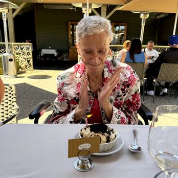 The Restaurant at Ponte - My Nana celebrating her 91st birthday. Everyone was so nice to her - New American Near Me - Temecula, California The Restaurant at Ponte - My Nana celebrating her 91st birthday. Everyone was so nice to her - New American Near Me - Temecula, California