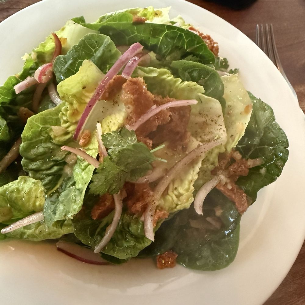 Wilde's - Little Gem Salad with cracklings - Diners Near Me - Los Angeles, California