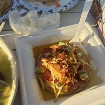 Mr. Shrimp - Tostada de atun - Food Trucks Near Me - San Jose, California Mr. Shrimp - Tostada de atun - Food Trucks Near Me - San Jose, California