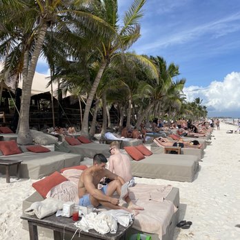 Mia - Beach club sun beds - Mexican Near Me - Tulum, ROO