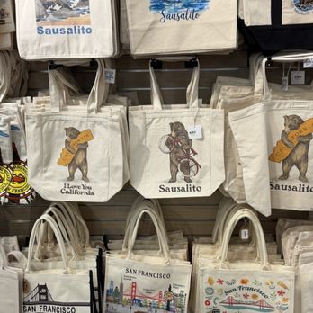 Only in Sausalito - Tote bags - Souvenir Shops Near Me - Sausalito, California