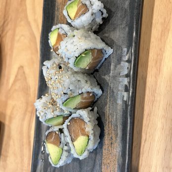 Sake - Salmon Avocado Roll - Japanese Near Me - Sacramento, California Sake - Salmon Avocado Roll - Japanese Near Me - Sacramento, California