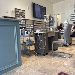 Tat's Nails On Central - My wife is getting a Russian manicure at Tat's Nails on Central.