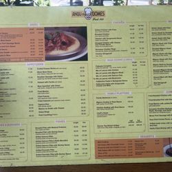 Angu do Gomes - Menu