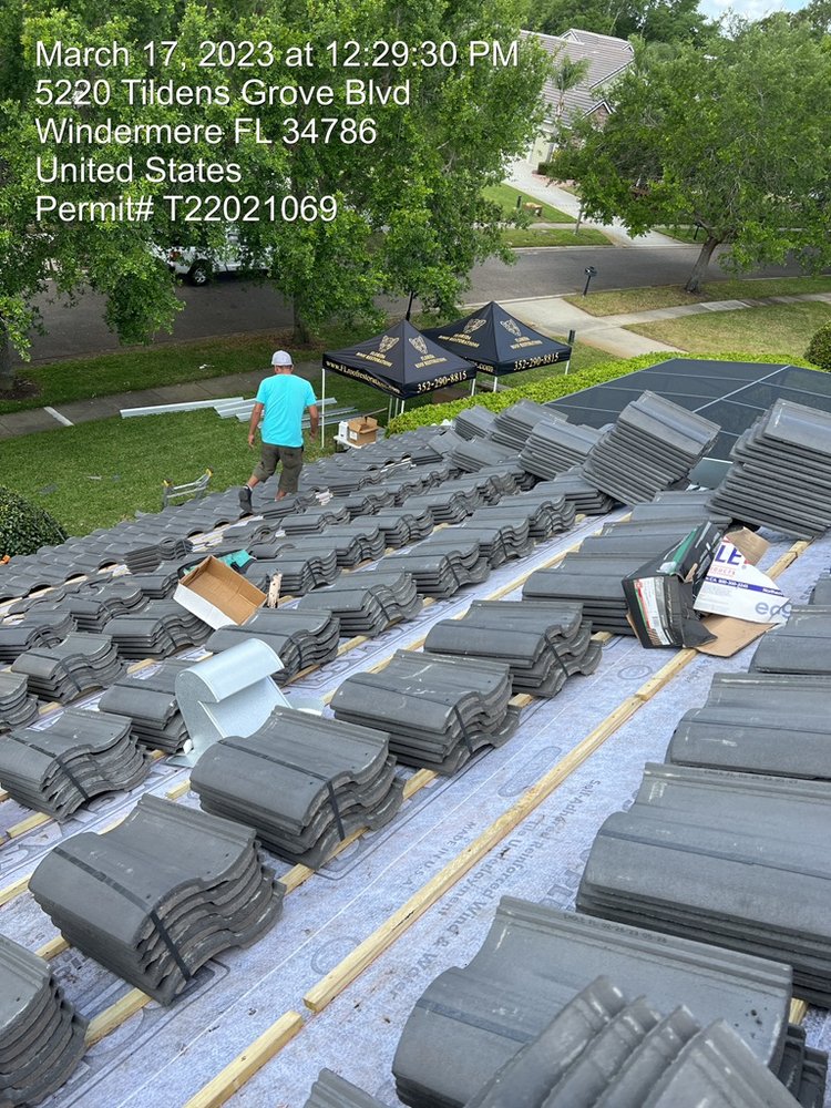 Slide of Florida Roof Restorations
