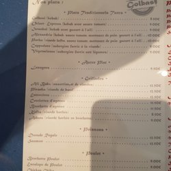Golbasi - Menu 02