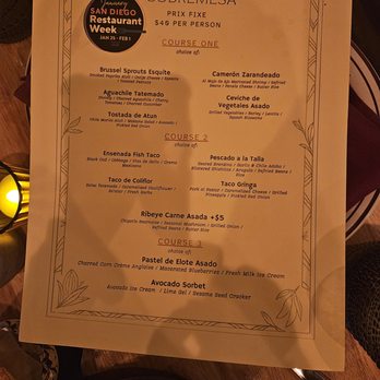 Sobremesa - And the 2026 Restaurant Week Winner for 'Best Food Served Over The Greatest Amount of Time' goes to... - Latin American Near Me - San Diego, California