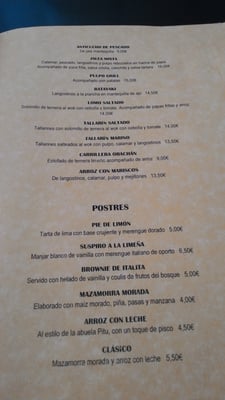 Menu photo 7 Ancón València, V