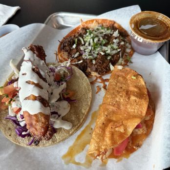 El Taco Bar - Quesabirria Taco Enchilado Shrimp Fish Taco - Tacos Near Me - Temecula, California