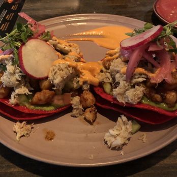 Tostadas - Pacific Catch tostadas packed with grilled shrimp, fresh crab & flavor! My favorite dish - Breakfast & Brunch Near Me - Campbell, California Tostadas - Pacific Catch tostadas packed with grilled shrimp, fresh crab & flavor! My favorite dish - Breakfast & Brunch Near Me - Campbell, California