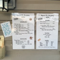 Sweet P’s Frostbite - Menu
