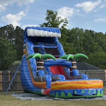 CJ's Event Rentals - Tropical Fire Blast 20' water slide - Party Equipment Rentals Near Me CJ's Event Rentals - Tropical Fire Blast 20' water slide - Party Equipment Rentals Near Me
