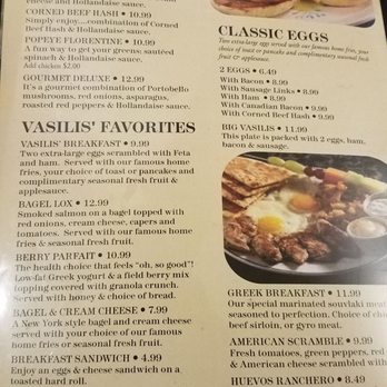 Eggsperience Vasilis - menu - Creperies Near Me - Buffalo, New York Eggsperience Vasilis - menu - Creperies Near Me - Buffalo, New York
