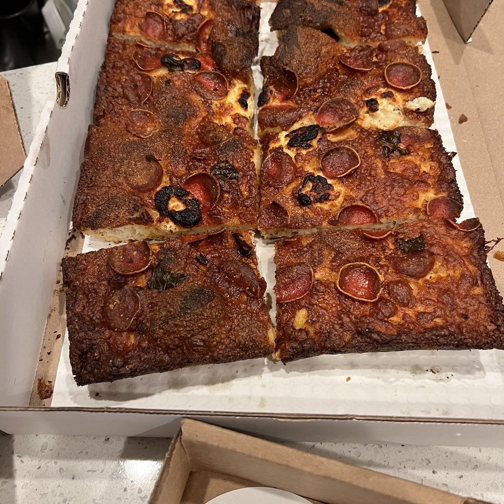 Woodward Pizza - Deep dish pepperoni burnt to a crisp...:( - Pizza Near Me - Edmond, Oklahoma Woodward Pizza - Deep dish pepperoni burnt to a crisp...:( - Pizza Near Me - Edmond, Oklahoma
