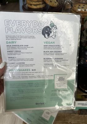 Menu photo 8 The Greenery Creamery Orlando, FL