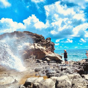 Nakalele Blowhole - Blowhole - Hiking Near Me - Kahakuloa, Hawaii