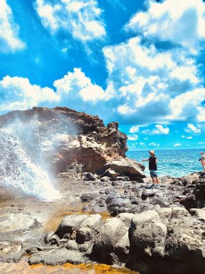 Nakalele Blowhole by null