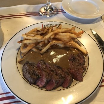 Medium Rare - Round 1 of the steak, fries and gravy. - Steakhouses Near Me - Washington, DC, District of Columbia Medium Rare - Round 1 of the steak, fries and gravy. - Steakhouses Near Me - Washington, DC, District of Columbia