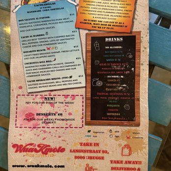 Wuakmole - More menu - Restaurants Near Me - Bruges, VWV