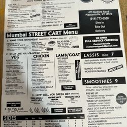 Little Mumbai Market - Menu