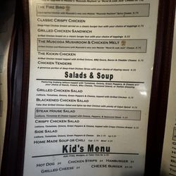 Honkers - Chicken Sandwiches/ Salads & Soups/ kids menu