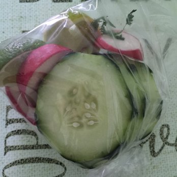 La Esquina Restaurant - Cucumbers, lime, radish - Salvadoran Near Me - Los Angeles, California La Esquina Restaurant - Cucumbers, lime, radish - Salvadoran Near Me - Los Angeles, California