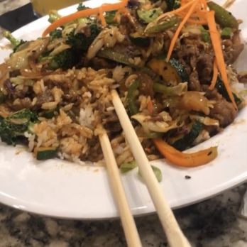 Himiko Sushi and Steak House - Teriyaki steak dinner with rice and veggies - Sushi Bars Near Me - Elko, Nevada