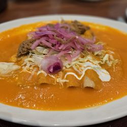 El Cardenal - Enchiladas cochinita pibil