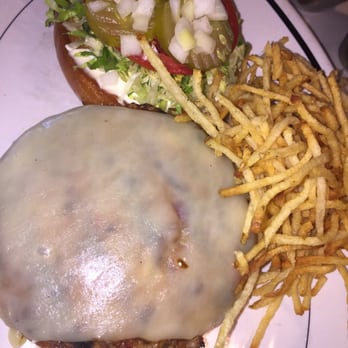Houston's Restaurant - Veggie burger and fries - American Near Me - Pompano Beach, Florida