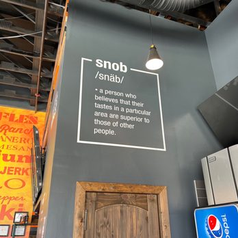 Wing Snob - Says it all especially wing lovers!! - Chicken Wings Near Me - Frisco, Texas