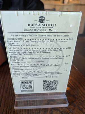 Menu photo 1 Hops & Scotch Walnut Creek, CA Menu photo 1 Hops & Scotch Walnut Creek, CA