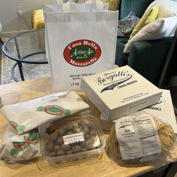 Borgatti's Ravioli & Egg Noodles - Haul! - Noodles Near Me - Bronx, New York