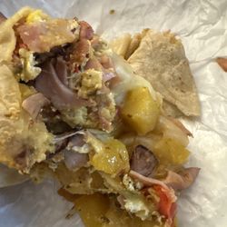 Breakfast Burrito#1/Burrito de Desayuno#1