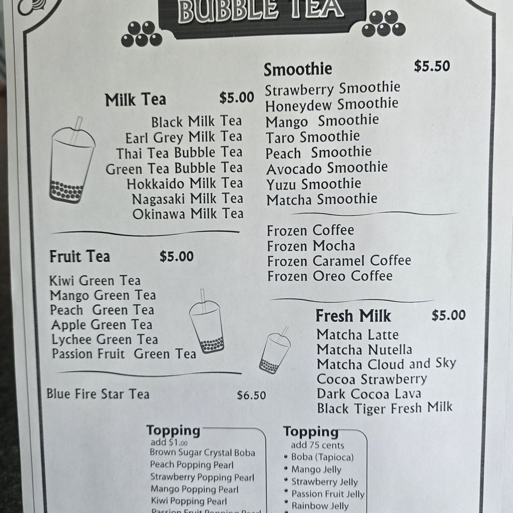 Honey & Crepe - Bubble Tea Menu - Desserts Near Me - Dayton, Ohio Honey & Crepe - Bubble Tea Menu - Desserts Near Me - Dayton, Ohio