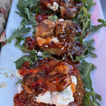 Dead Dog Saloon - Fried green tomatoes were delicious - Seafood Near Me - Murrells Inlet, South Carolina