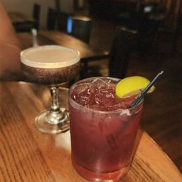 espresso martini & transfusion