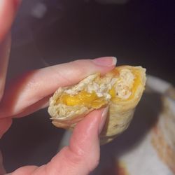 Hairy Turkey and Cheddar wrap