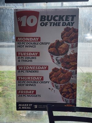 Menu photo 1 KFC Redwood City, CA Menu photo 1 KFC Redwood City, CA