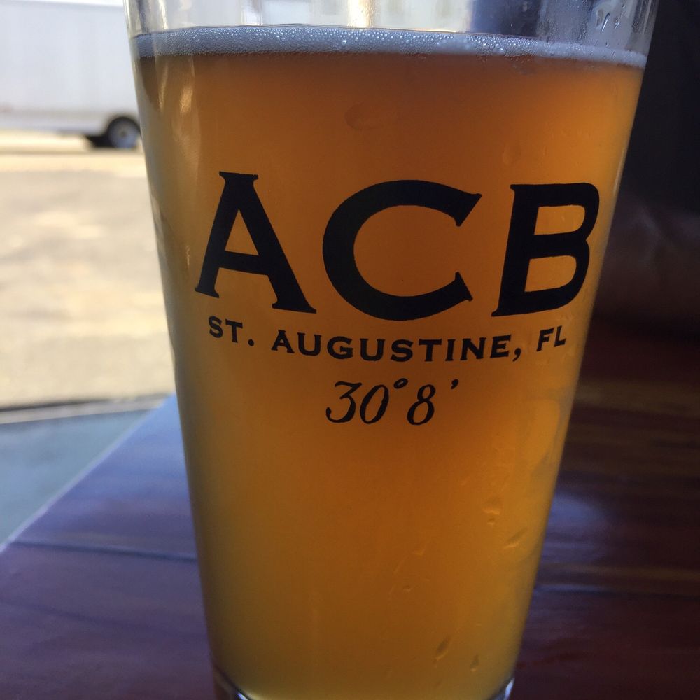 Ancient City Brewing - Cramosa cranberry whit - Breweries Near Me - St. Augustine, Florida