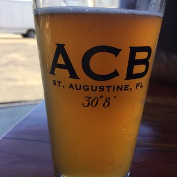 Ancient City Brewing - Cramosa cranberry whit - Breweries Near Me - St. Augustine, Florida