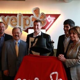 Photo of Yelp - San Francisco, CA, United States. Yelp HQ Ribbon-Cutting Ceremony, November 2013